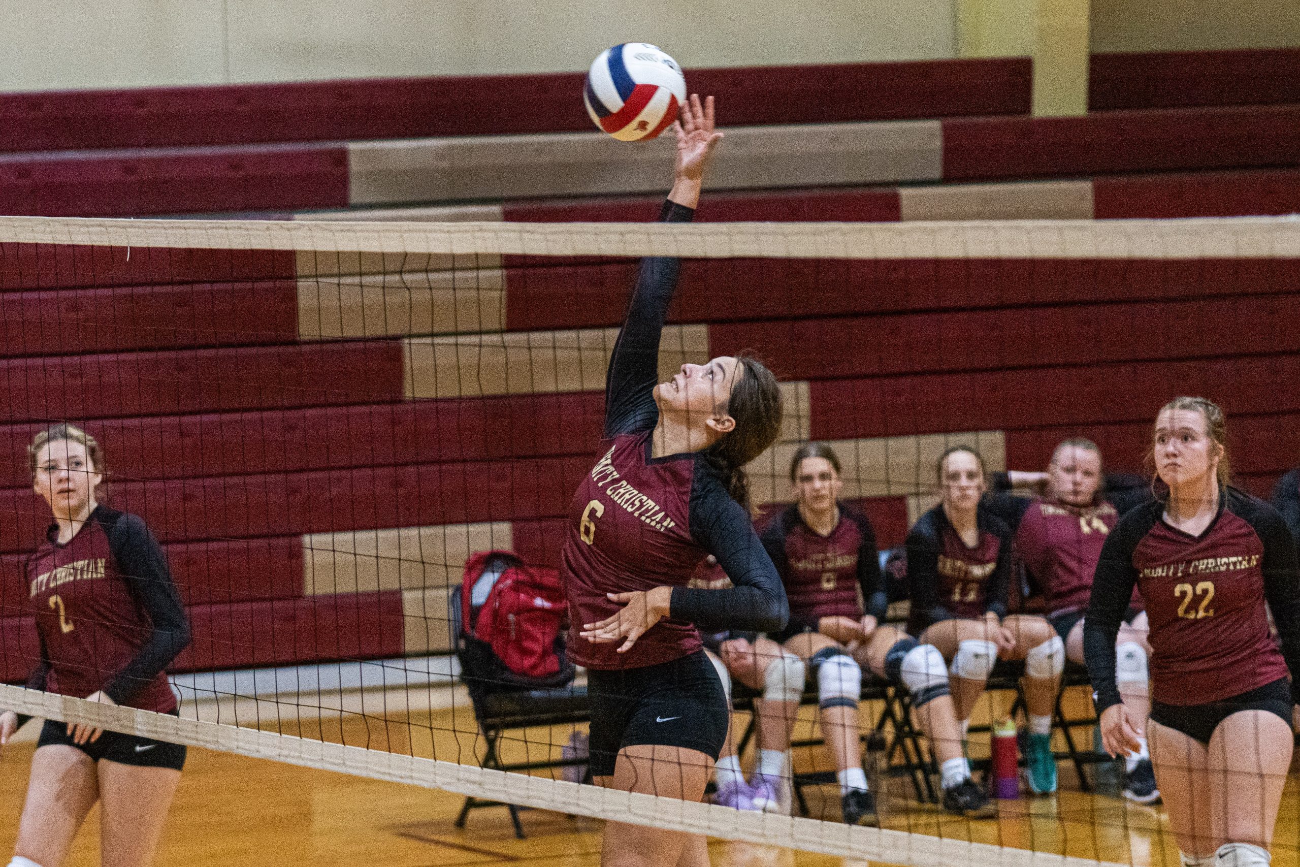 Trinity Christian volleyball earn two more wins at home Monday